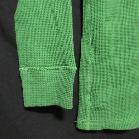 CHILDREN'S PLACE | medium 7/8 | Green Waffle Knit Long Sleeve Graphic Shirt - Picture 14 of 16